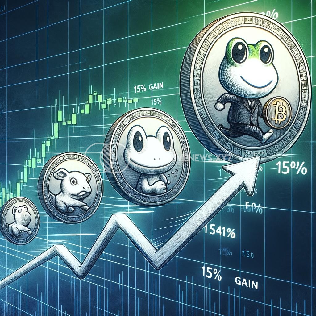 Meme Wars: Pepe Coin Leads with 15% Gain, Outpacing Doge and SHIB Performance