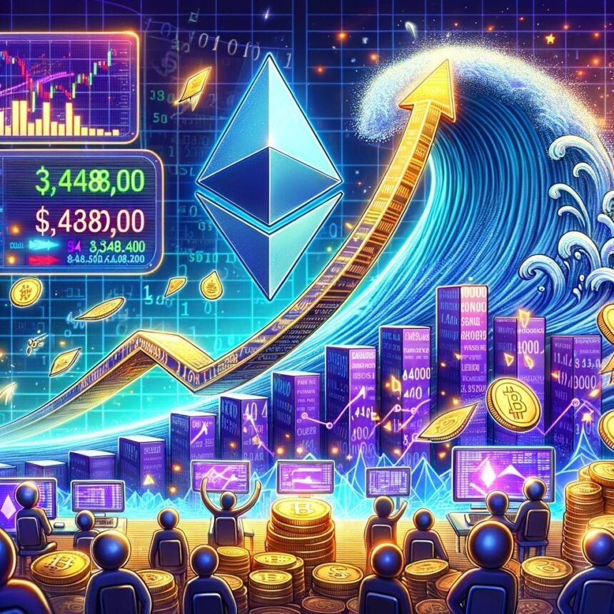 Ethereum Hits $3,480.00: Eyes on $4,000 as Cryptocurrency Markets Ride the Wave