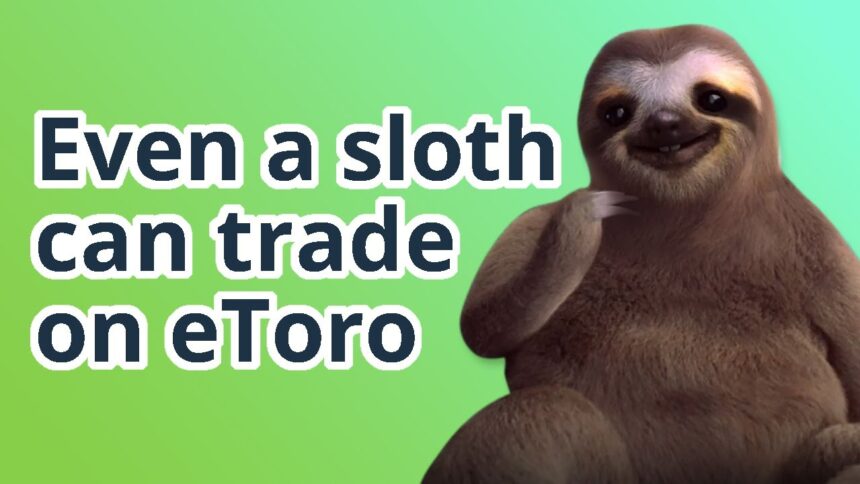 Ever seen a sloth trade crypto?